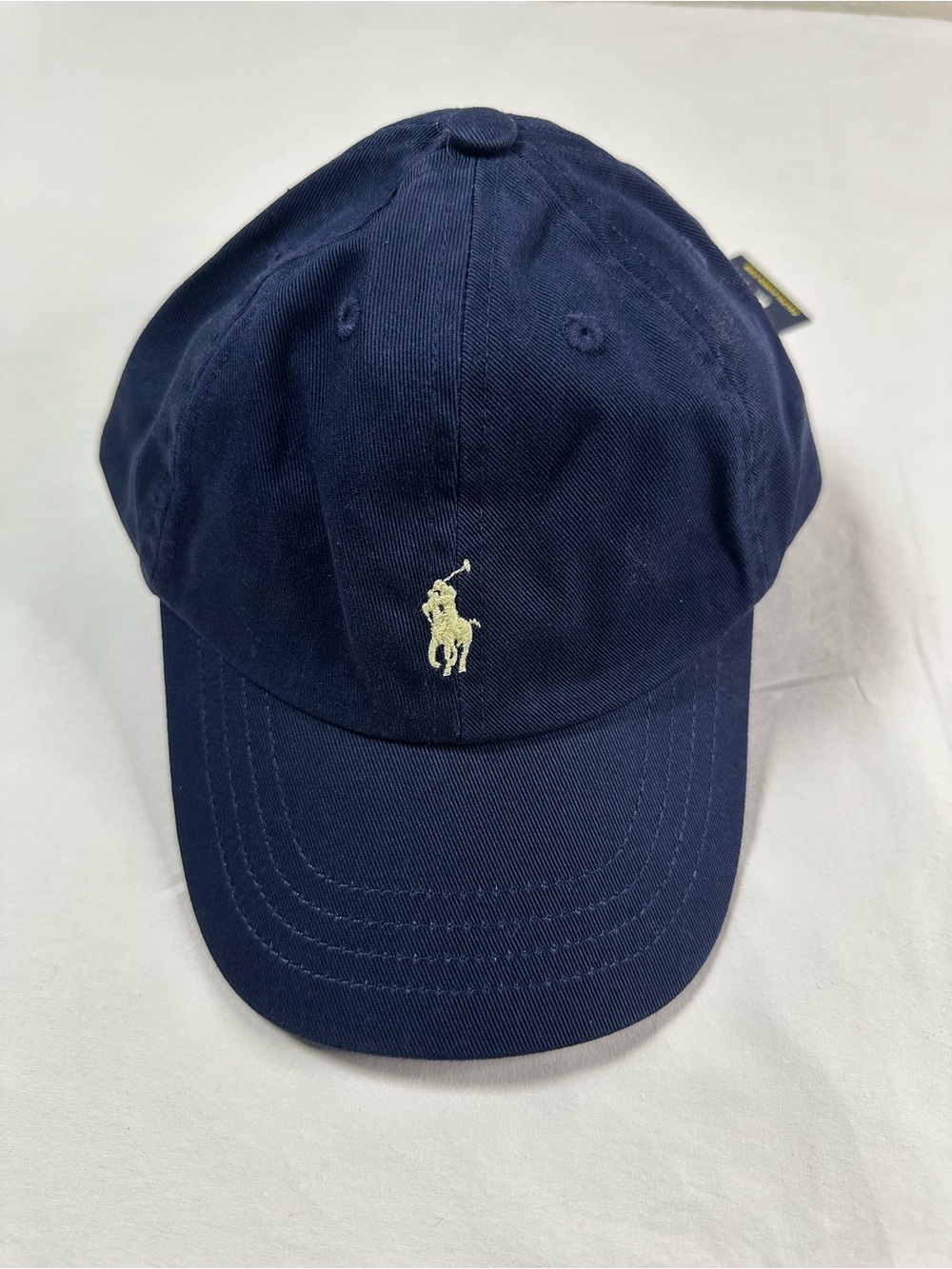 NWT Polo by Ralph Lauren Navy Classic Pony Baseball Cap Boys Sz One Size  2T/4T